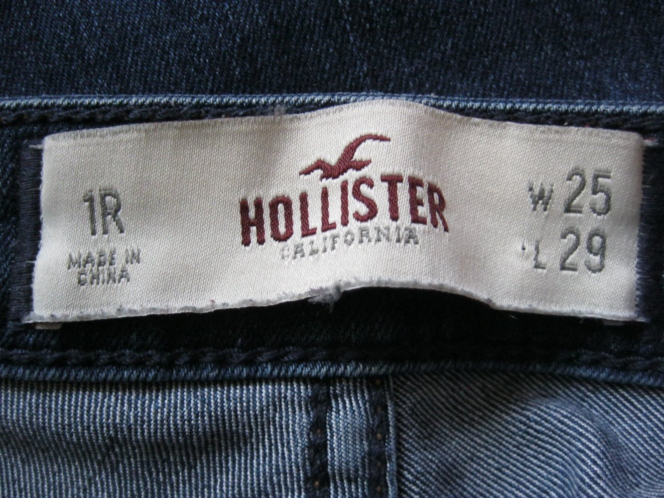 Jeans # Hollister # 1R # Skinny Jeans # Blau # W25/L29 (34/36)