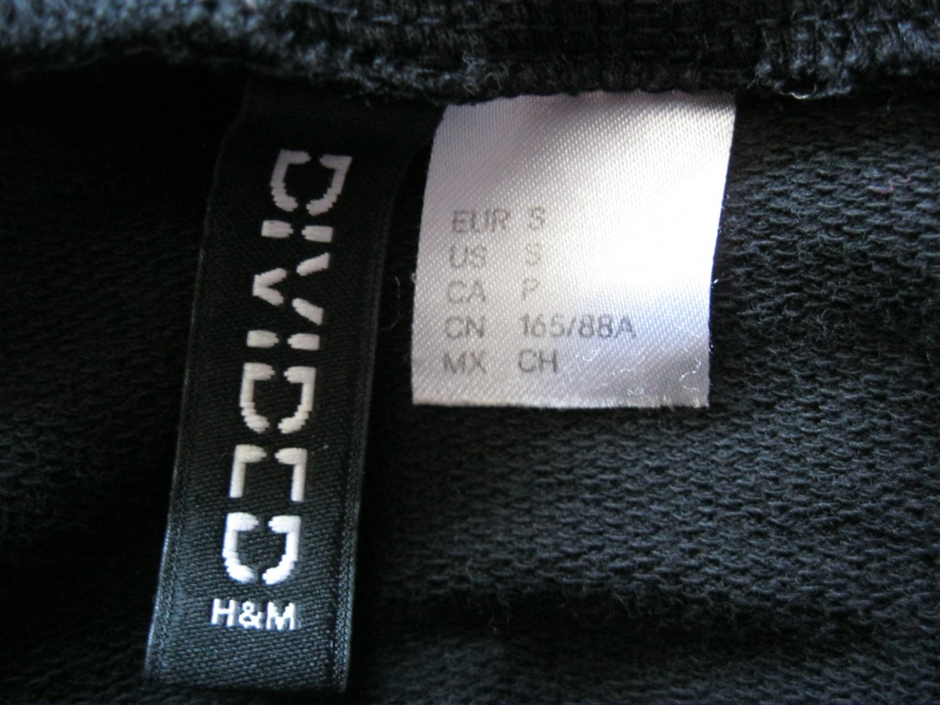 SweatShirt # Divided # schwarz # S
