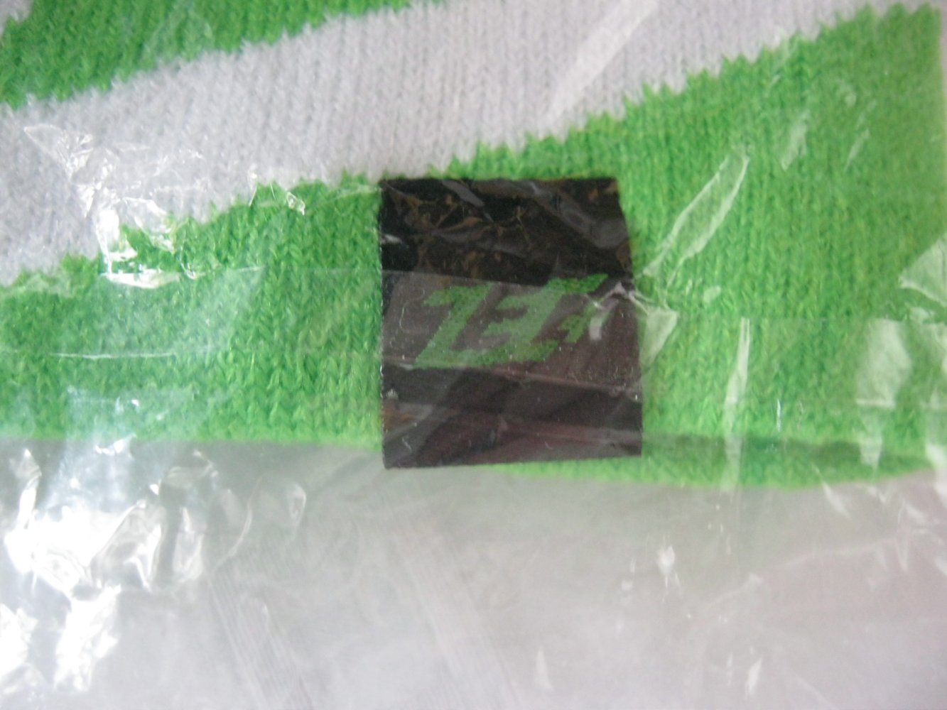 Zec+ Nutrition NEU Strickmütze Beanie Neongrün/Weiß Unisex OVP