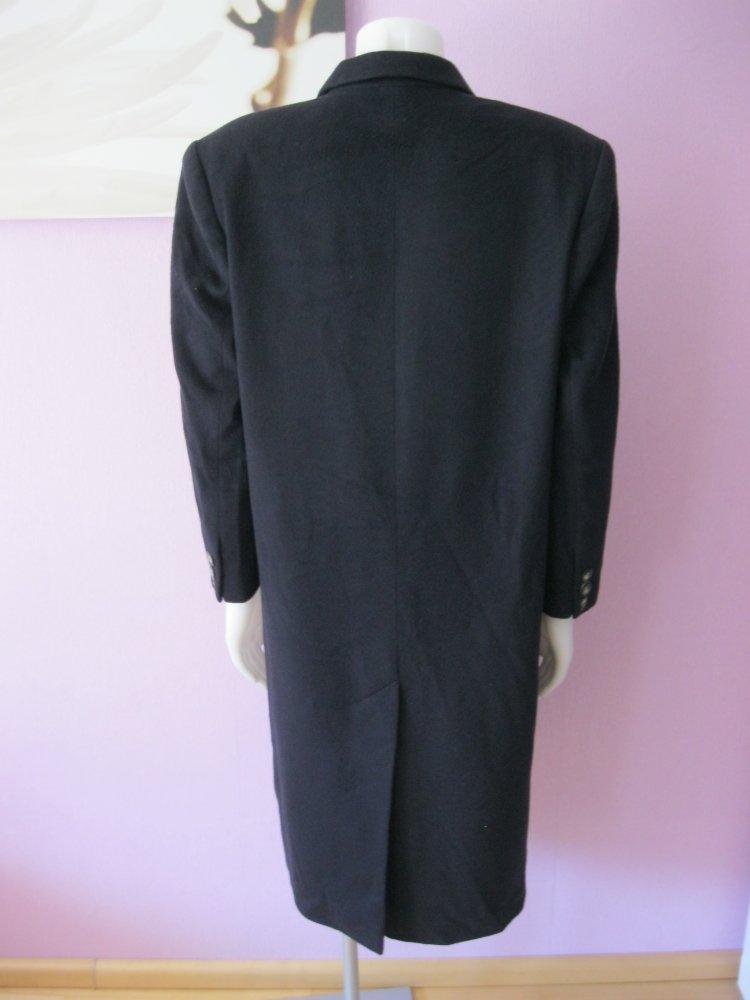 Flick aktuell Mantel Wintermantel 100% Cashmere Schwarz 40