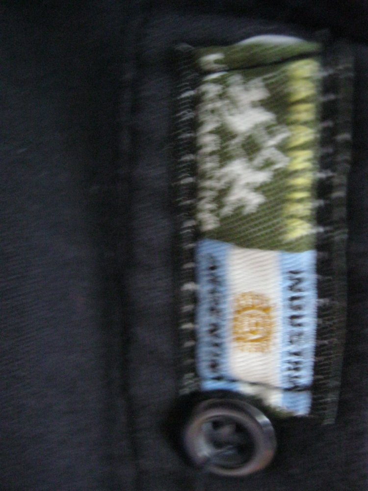 La Martina Poloshirt kurzärmlig Stickerei Marineblau Baumwolle S