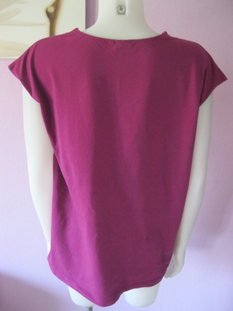 Shirt # Giada # Spitze # Lila # 48