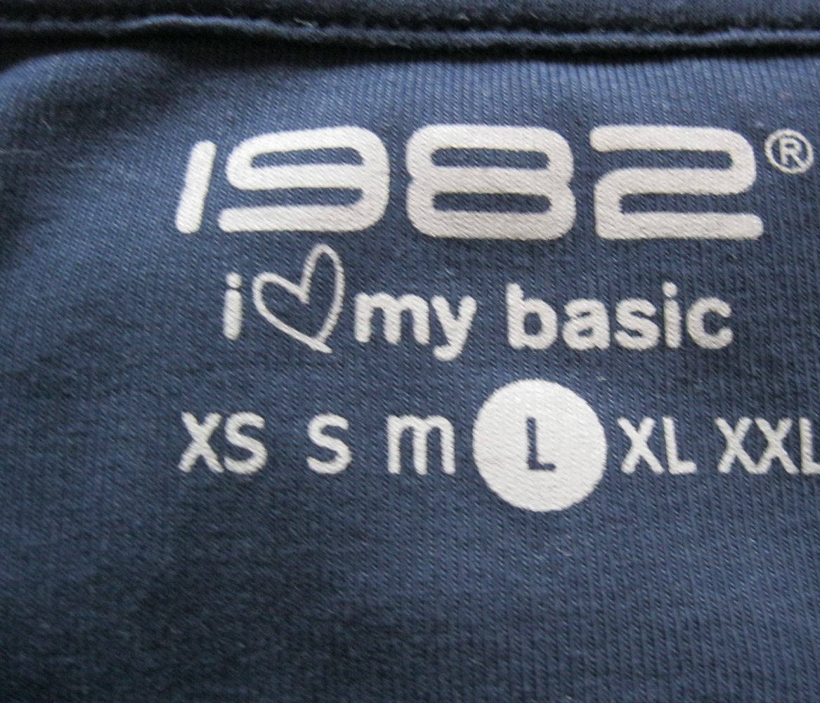 Sweatshirt # 1982 basics # dunkelblau # L