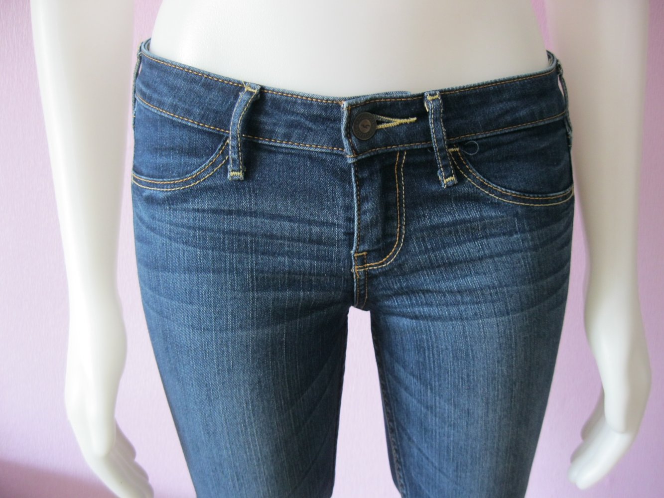 Jeans # Hollister # 1R # Skinny Jeans # Blau # W25/L29 (34/36)