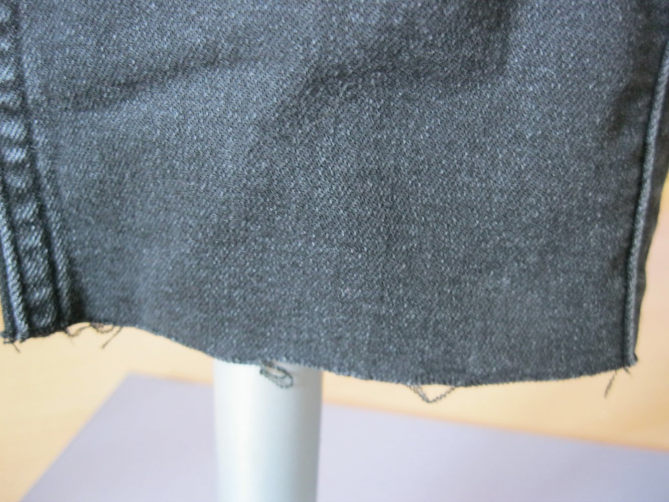 Skinny Jeans # High Waist # Denim # H&M # Schwarz # 27/34