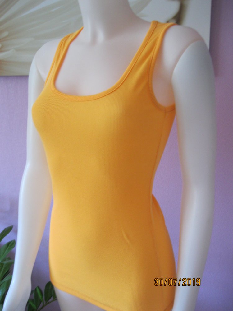 Tank Top # orange # Gr. S/M