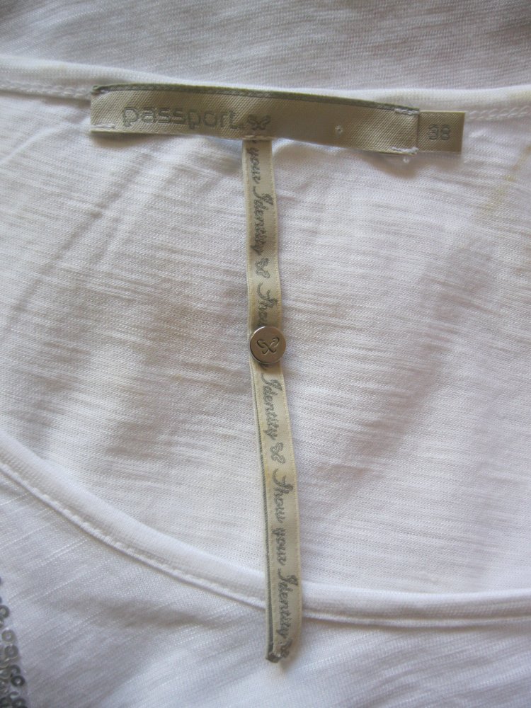 Long-Top # passport # Snoopy-Print # Pailetten # 38