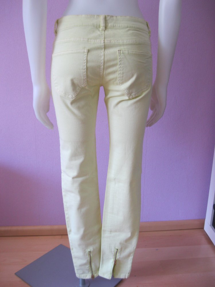 Röhrenjeans # Amisu # Wachsgelb # Wax Yellow # 36