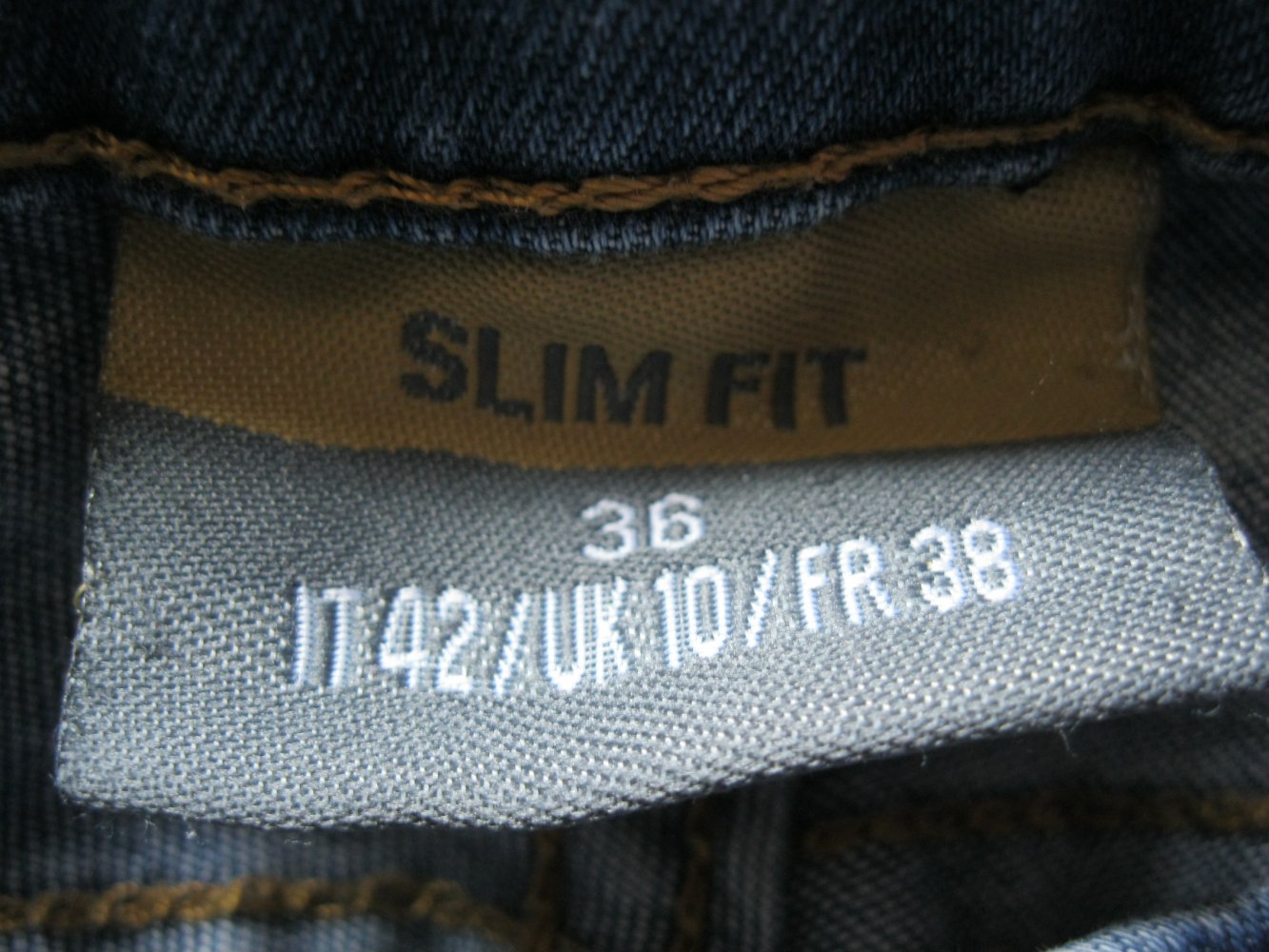 Skinny Jeans # Slim Fit # Takko # Nietenbesatz # 36 