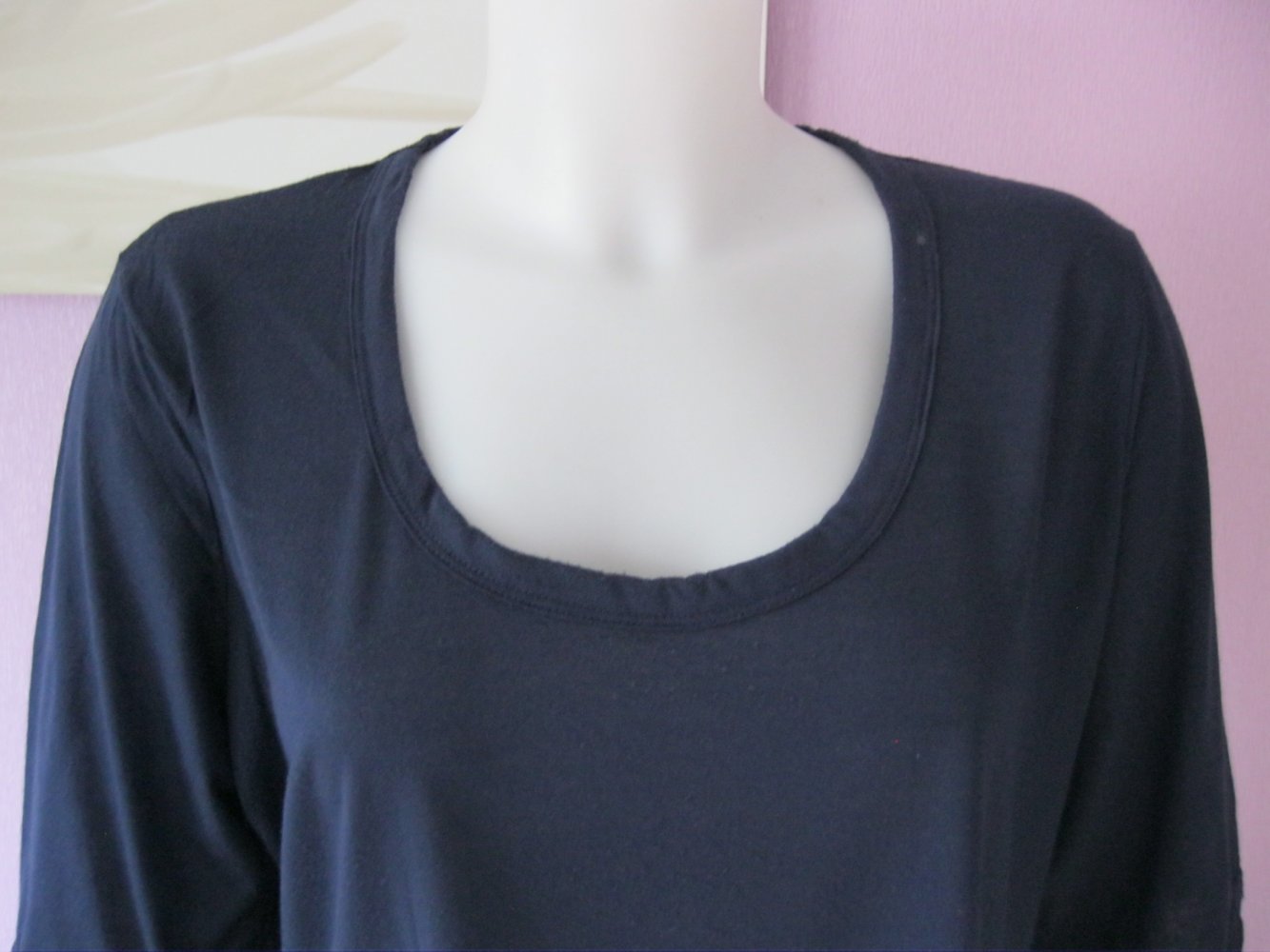 Mini-Kleid # Big-Shirt # Street One # Jersey # Marineblau # 42/44