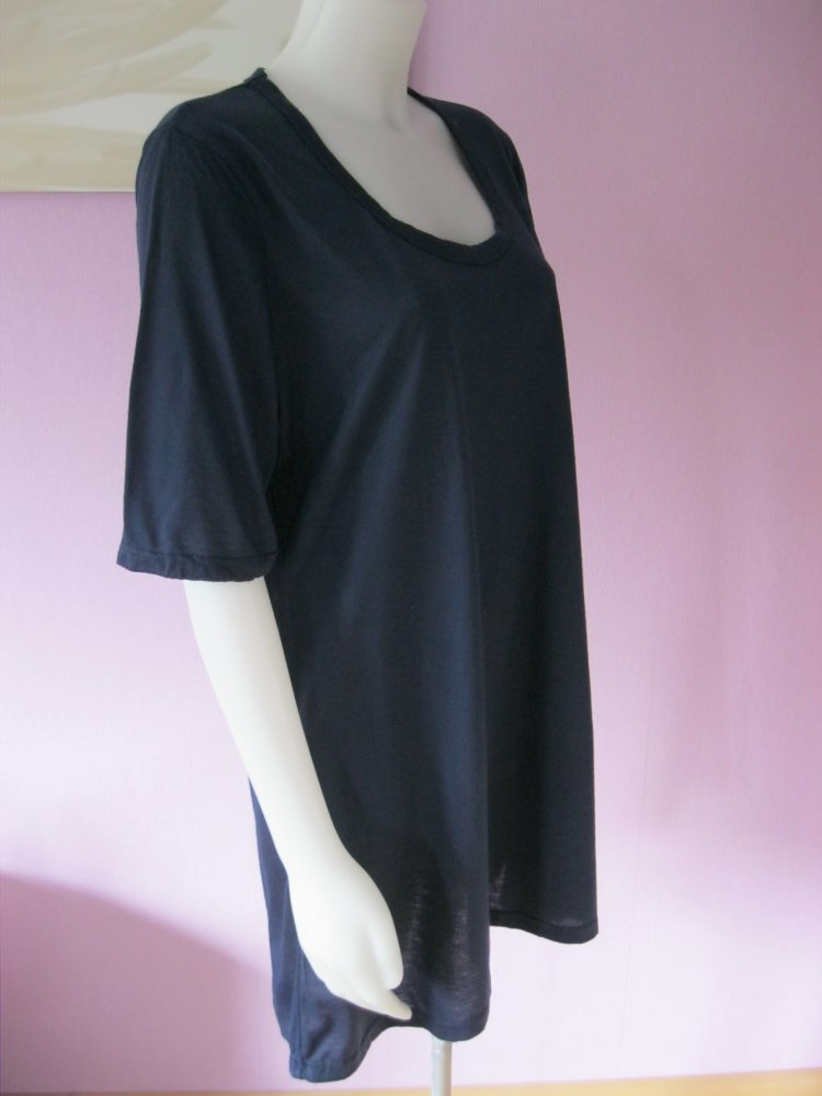 Mini-Kleid # Big-Shirt # Street One # Jersey # Marineblau # 42/44
