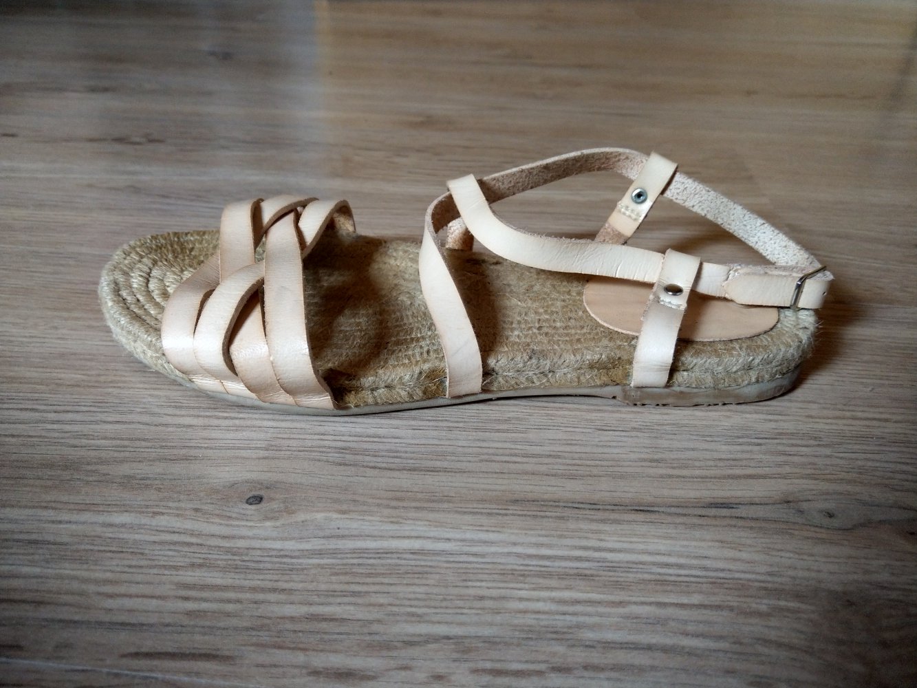Sandalen beige nude 
