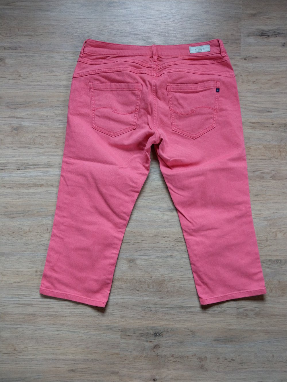 Caprihose Jeans rosa pink s.Oliver