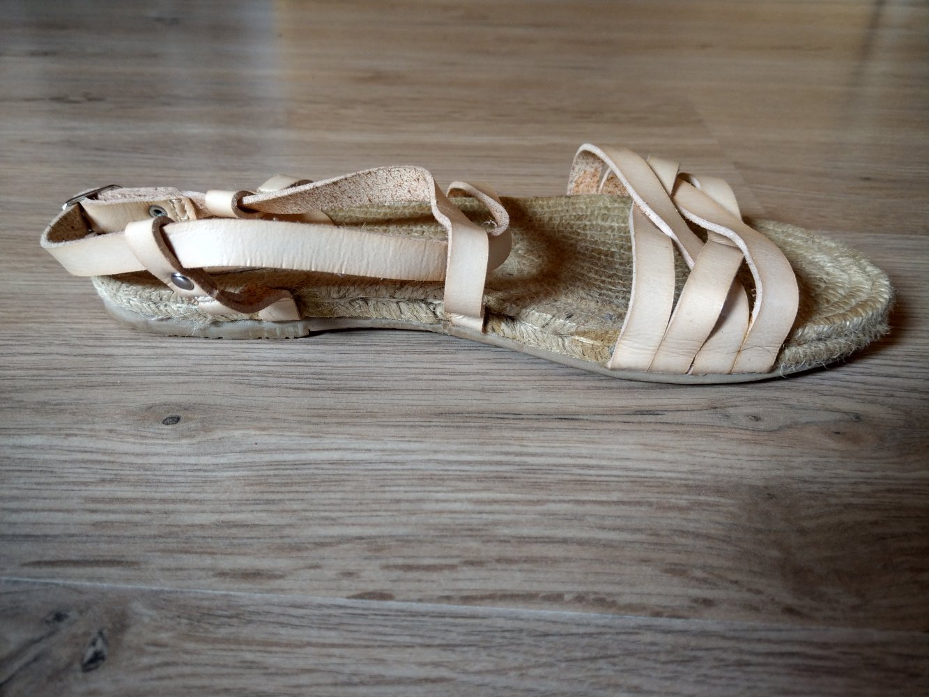 Sandalen beige nude 