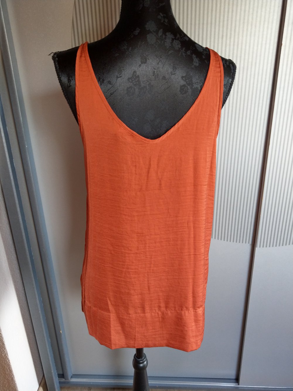 Top Shirt Bluse orange H&M