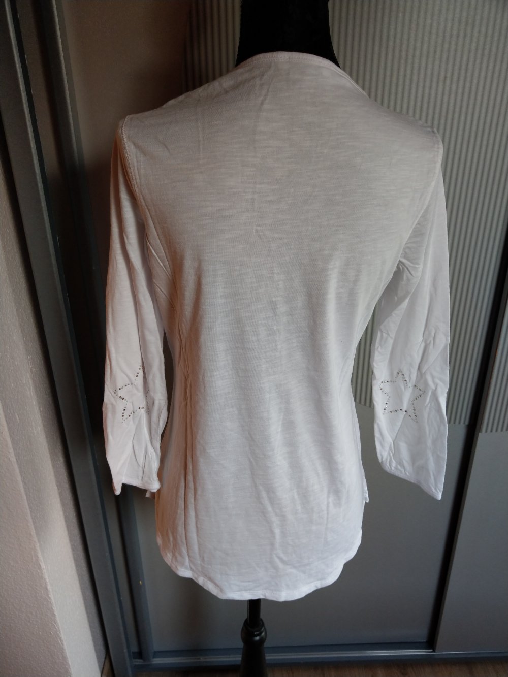 Shirt weiß Promod Stern 