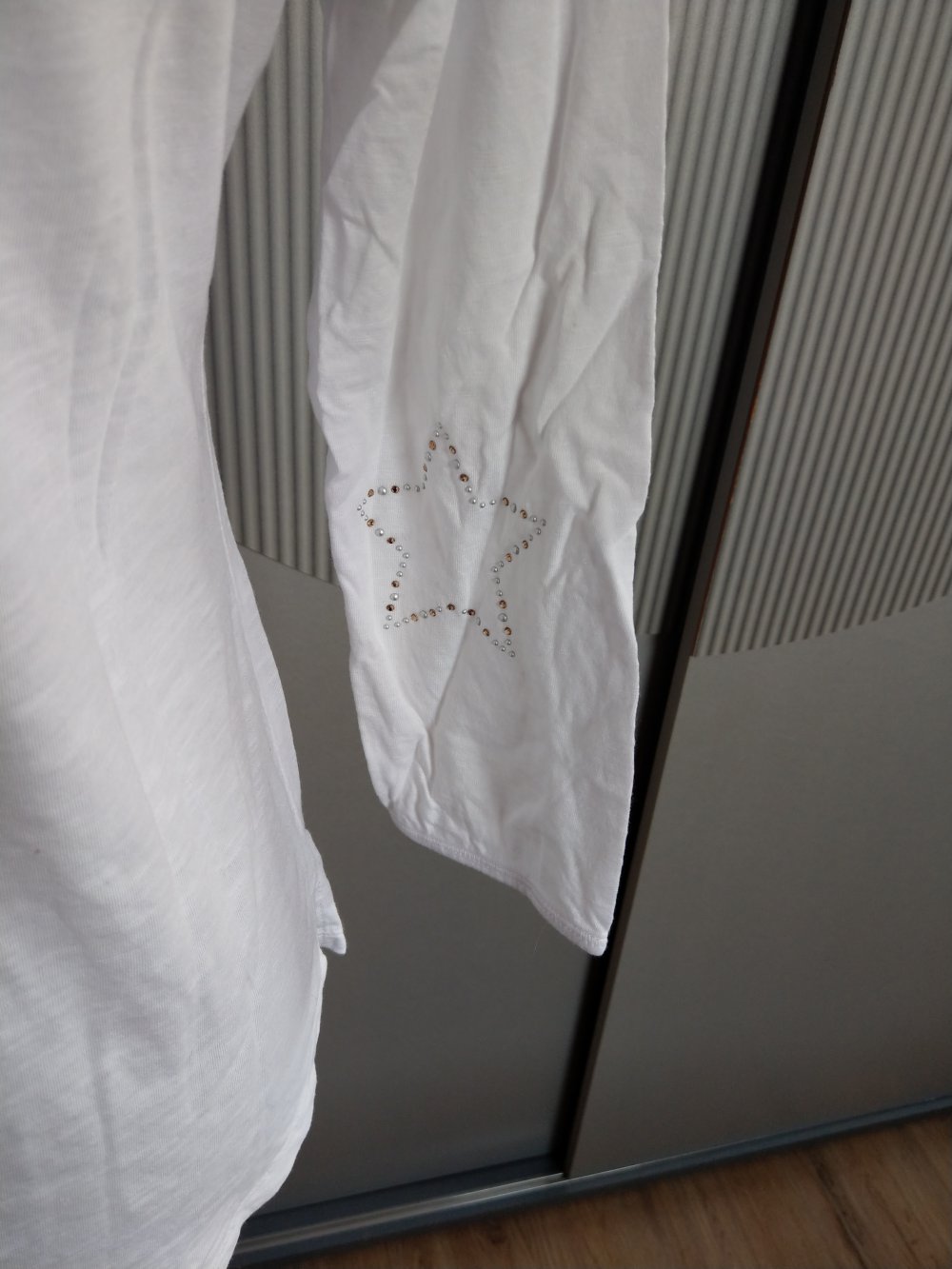 Shirt weiß Promod Stern 