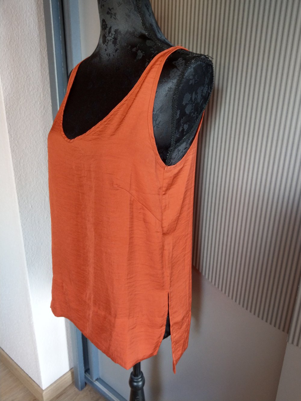 Top Shirt Bluse orange H&M