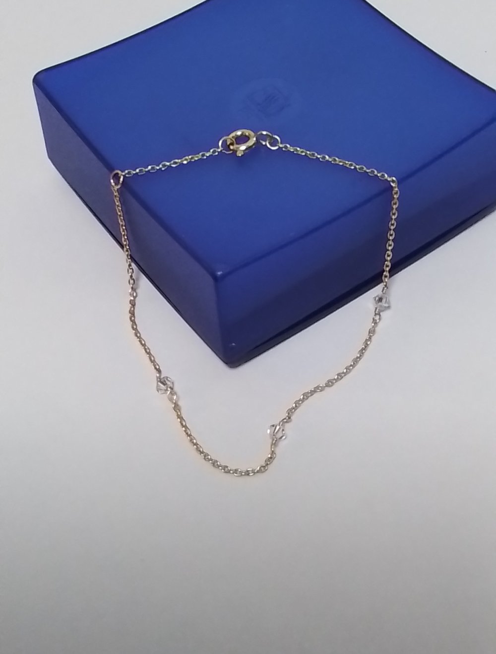 Goldene Armkette 18cm