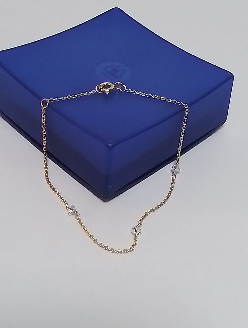 Goldene Armkette 18cm