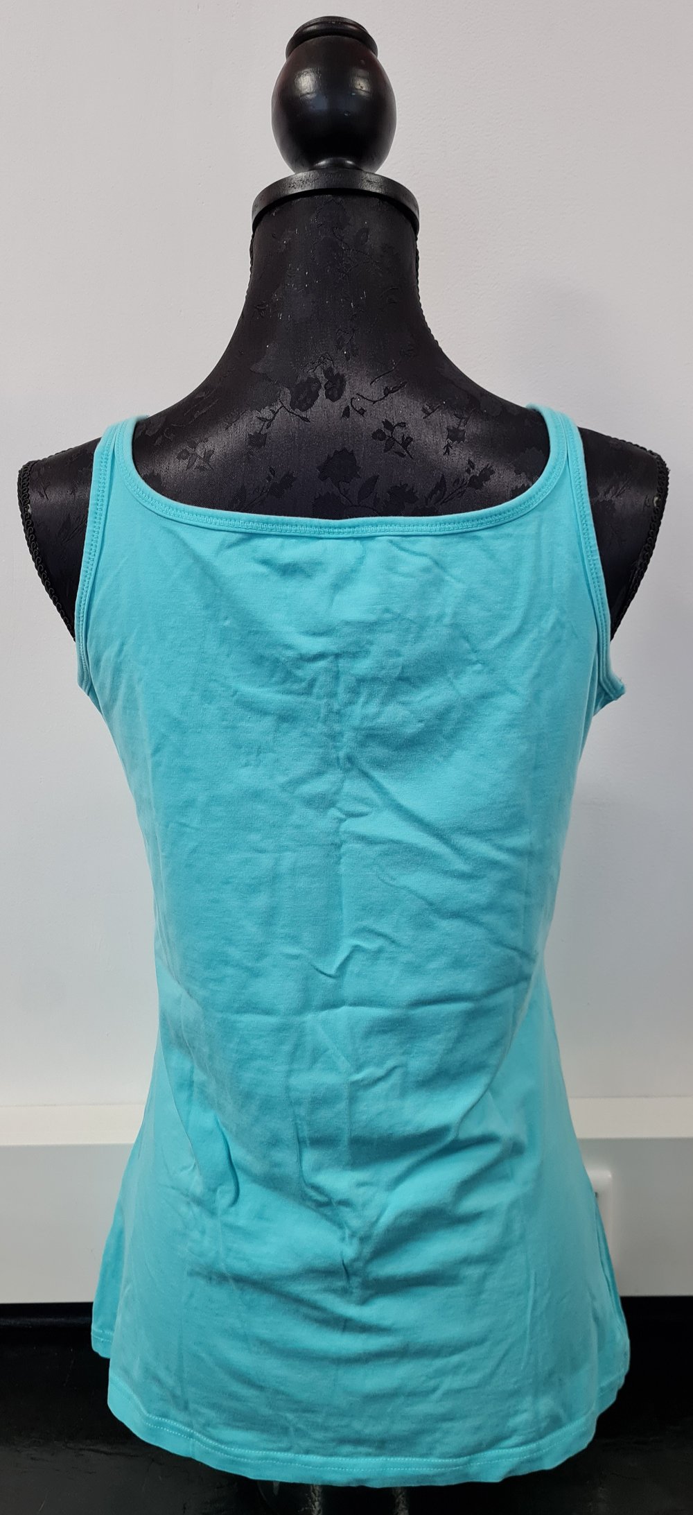 Shirt, Top, Oberteil, Colours of the World blau, türkis Größe L, gebraucht