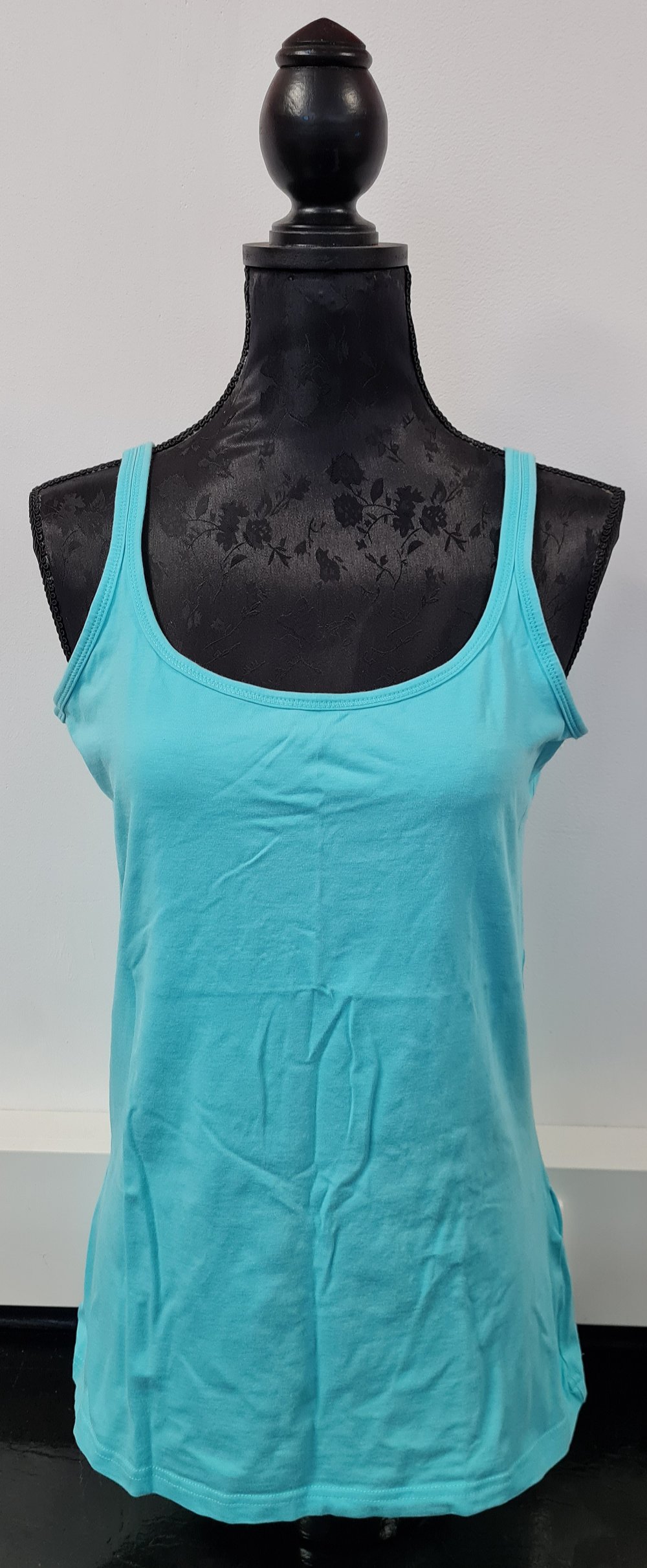 Shirt, Top, Oberteil, Colours of the World blau, türkis Größe L, gebraucht