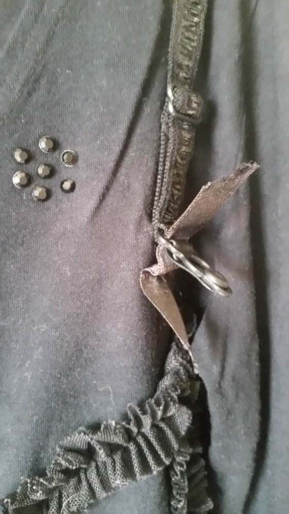 42, Klasse Shirt in Corsagenoptik