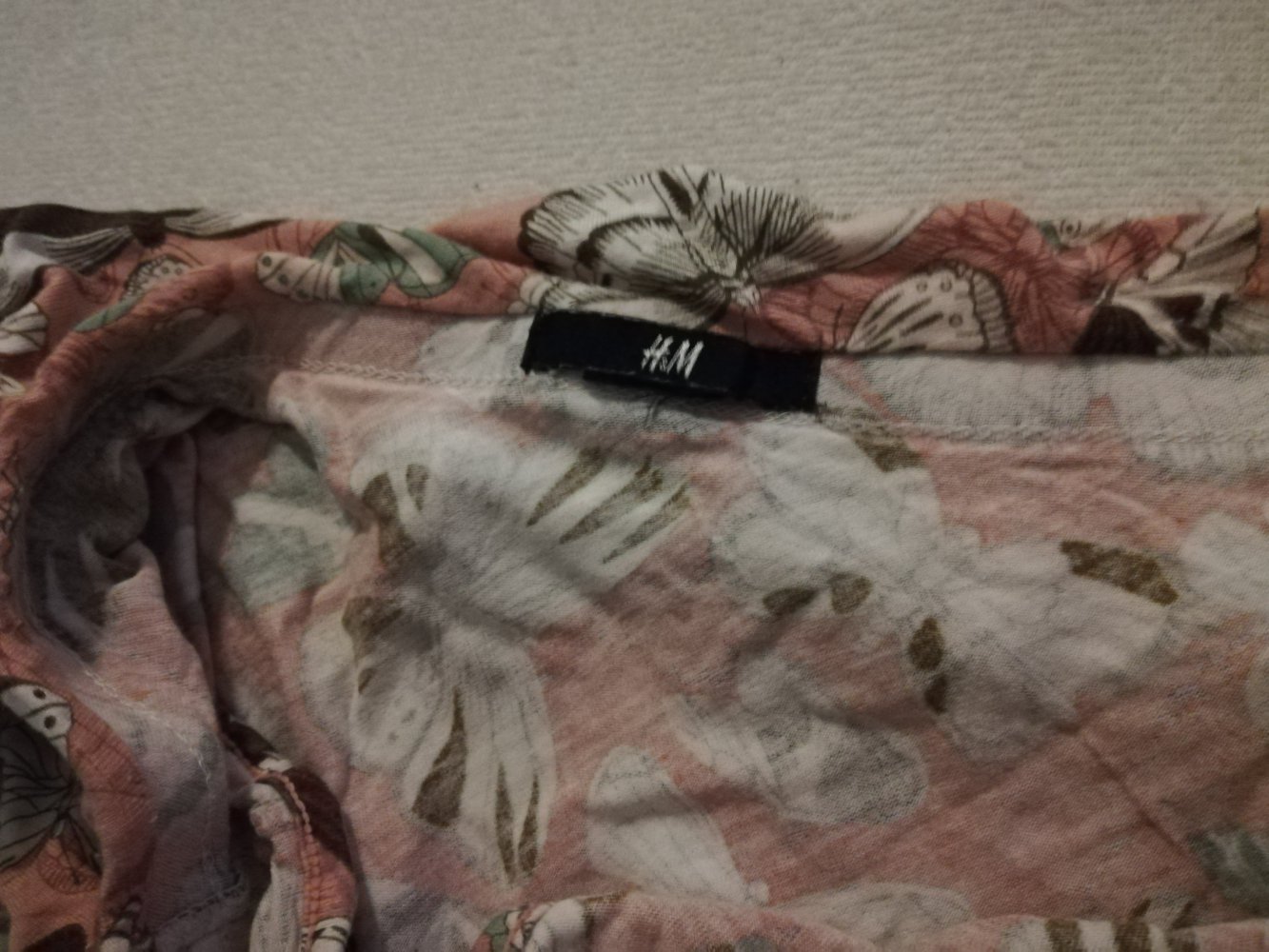 Asymmetrisches Schmetterlingstop, H&M, Gr.36, selten getragen