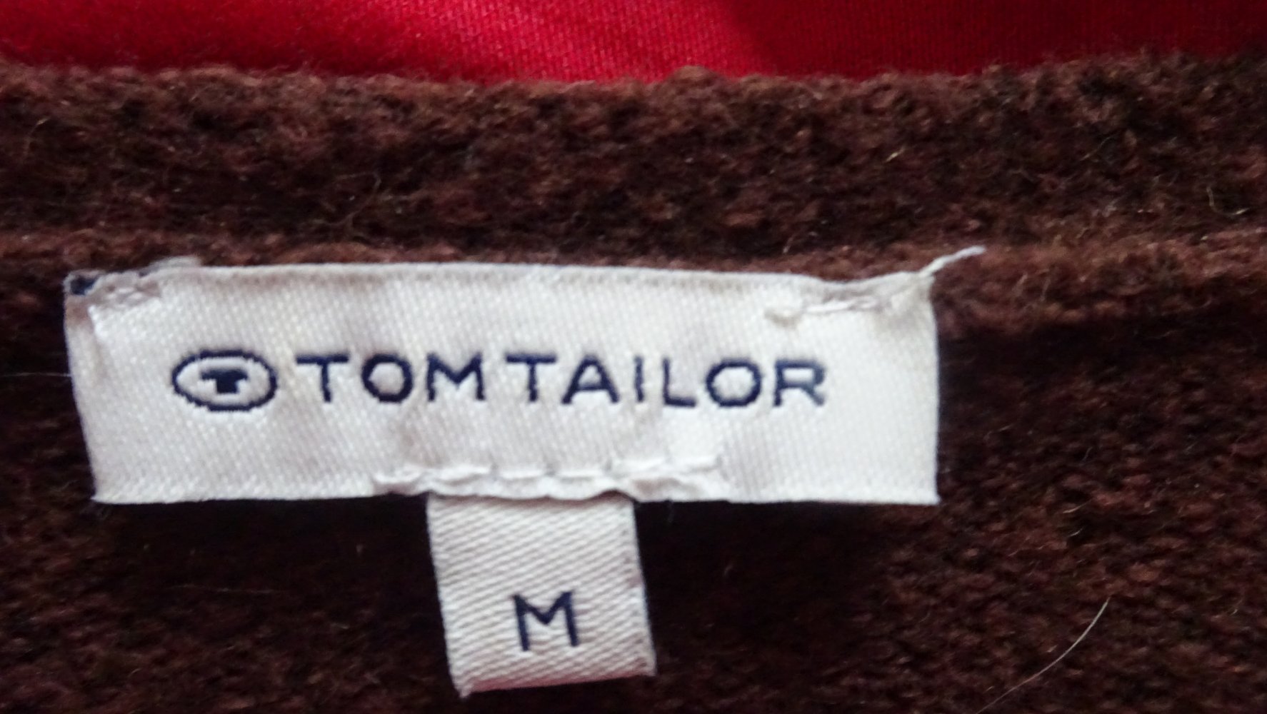 Langarmpullover in braun