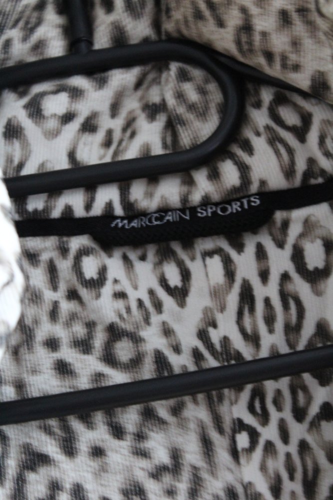 Weste mit Leopardenmuster Innenfutter