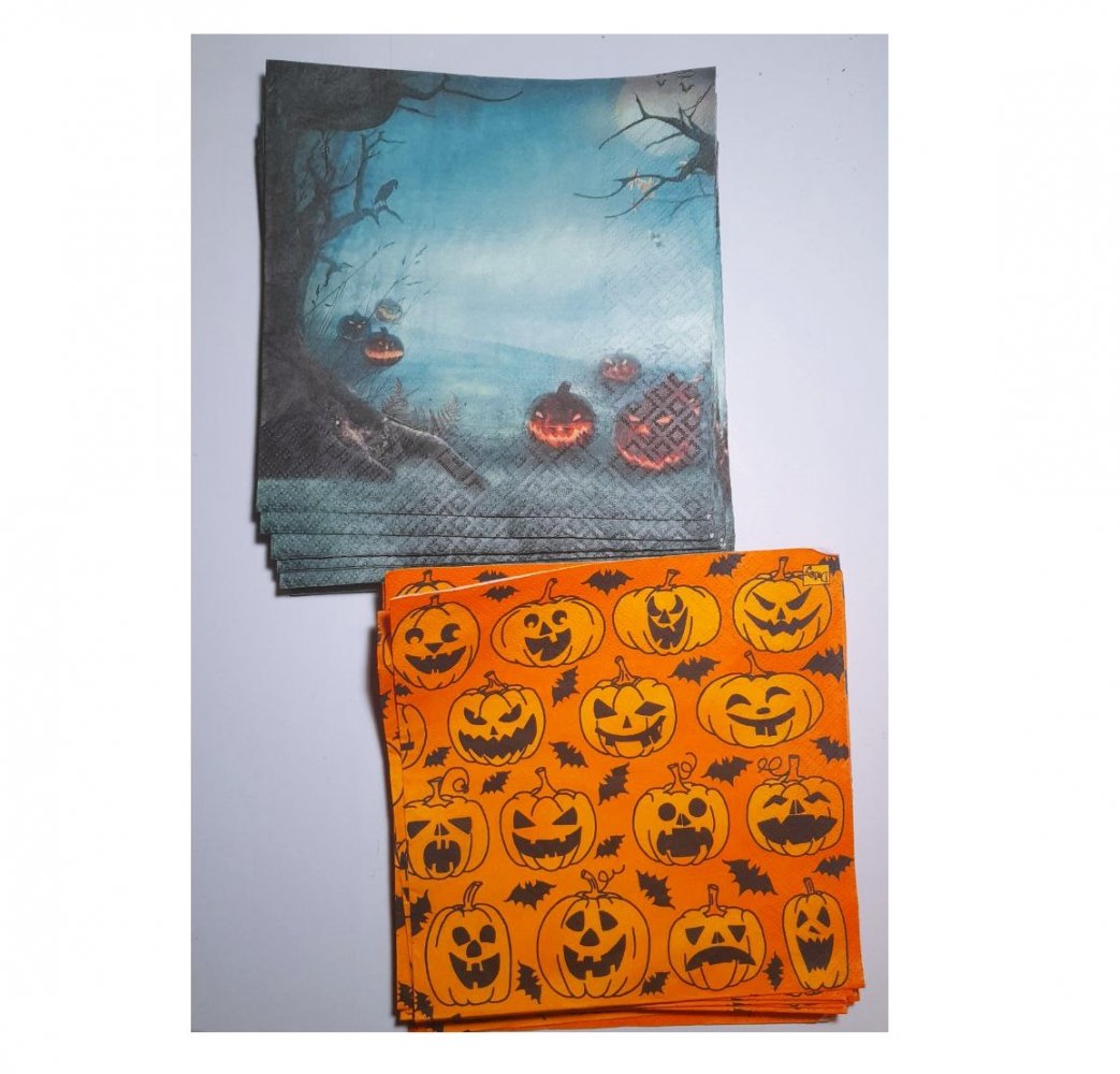 Servietten Halloween