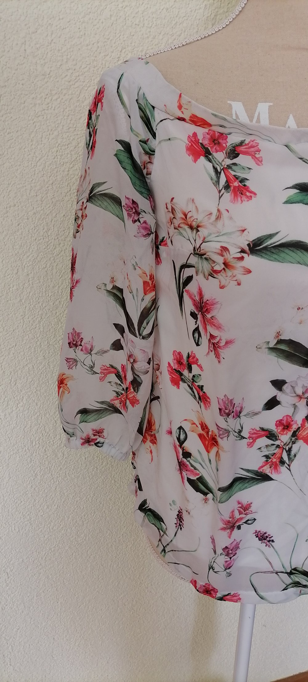 Bluse Oberteil Shirt Orsay floral Gr. 36