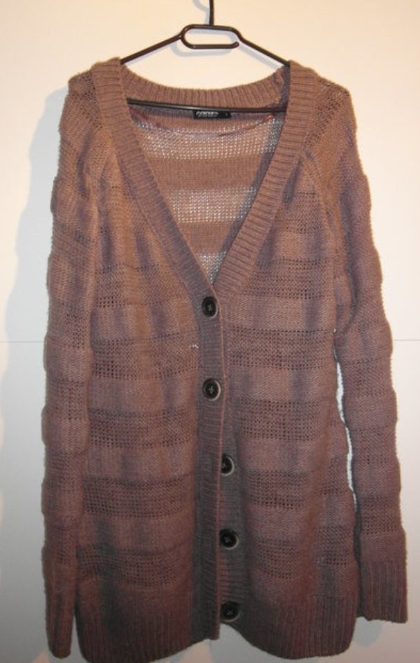 Brauner Cardigan Gr. L