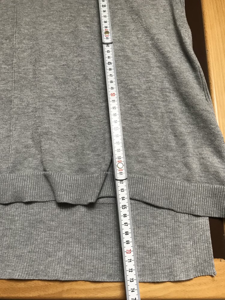 Pullover Plussize Verve Ami grey AMI Clothes XXL/50 hellgrau Rollkragen Turtleneck lässig 
