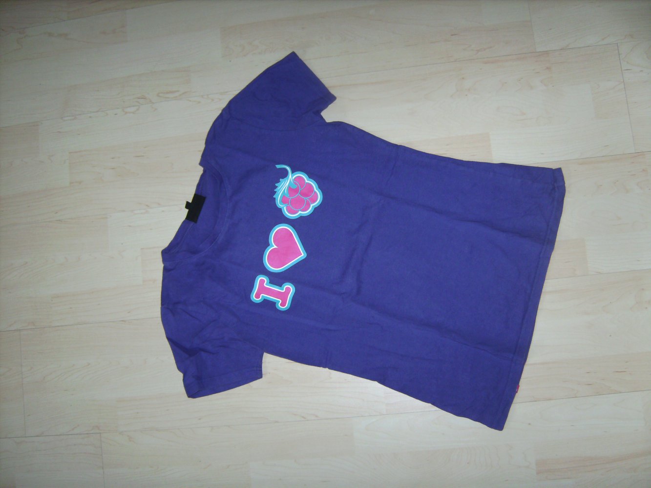 Cherry Fruit, Very Berryous, T-Shirt lila Lavendelfarben Kurzarm, Gr. M