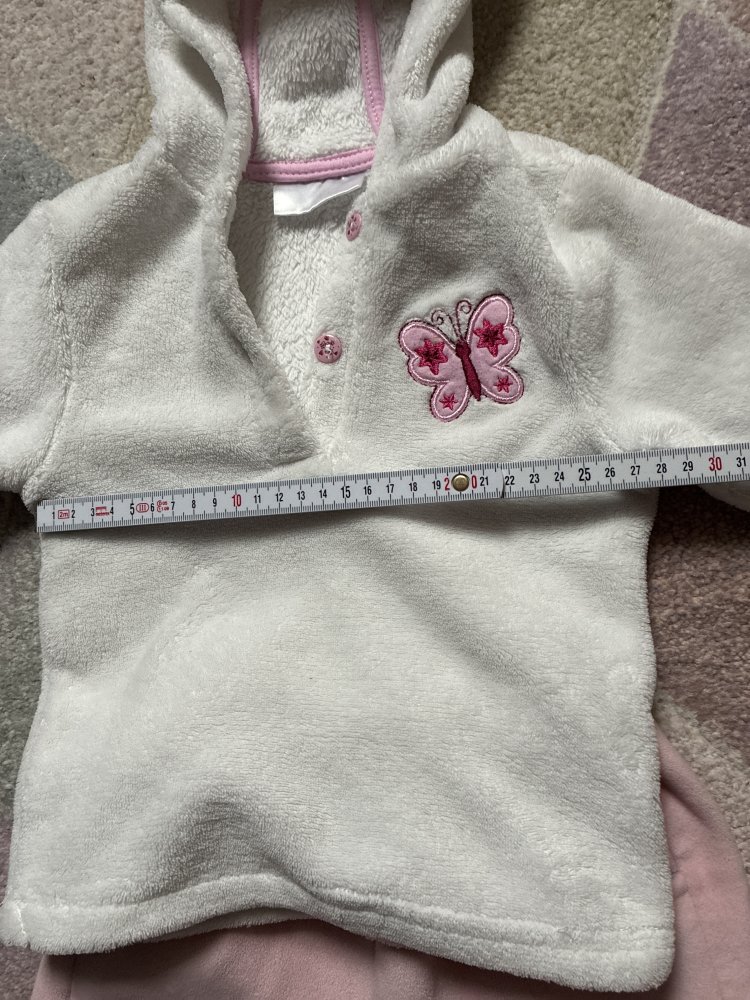 Hoodie Kapuzensweater Kuschel Oberteil Mängel Kapuzenpulli 86 Girlie Teddyfell Used Fleece Überzieher Jumperjacke 