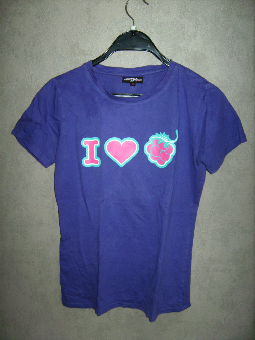 Cherry Fruit, Very Berryous, T-Shirt lila Lavendelfarben Kurzarm, Gr. M