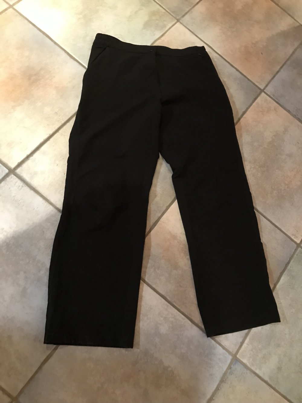Hose Sport Fitness Outdoor Gr. 40 Funktionshose Active schwarz Yoga Sportswear Markenware Loose Fit STH Trekking Tight