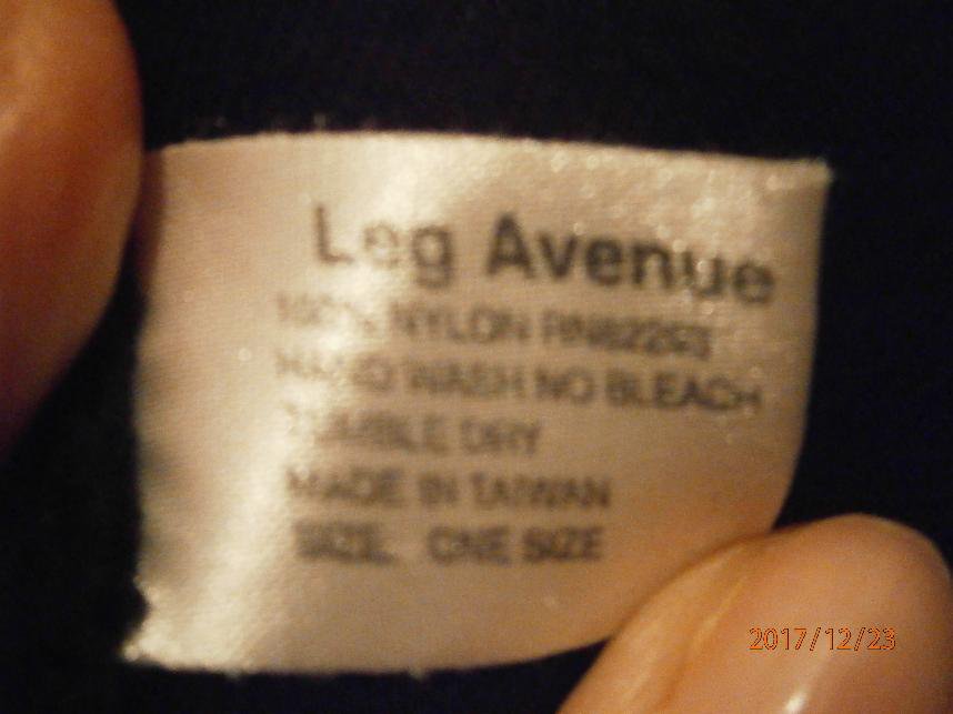 Netzstrumpfhose von Leg Avenue hinten offen, Gr. ca. 34-40