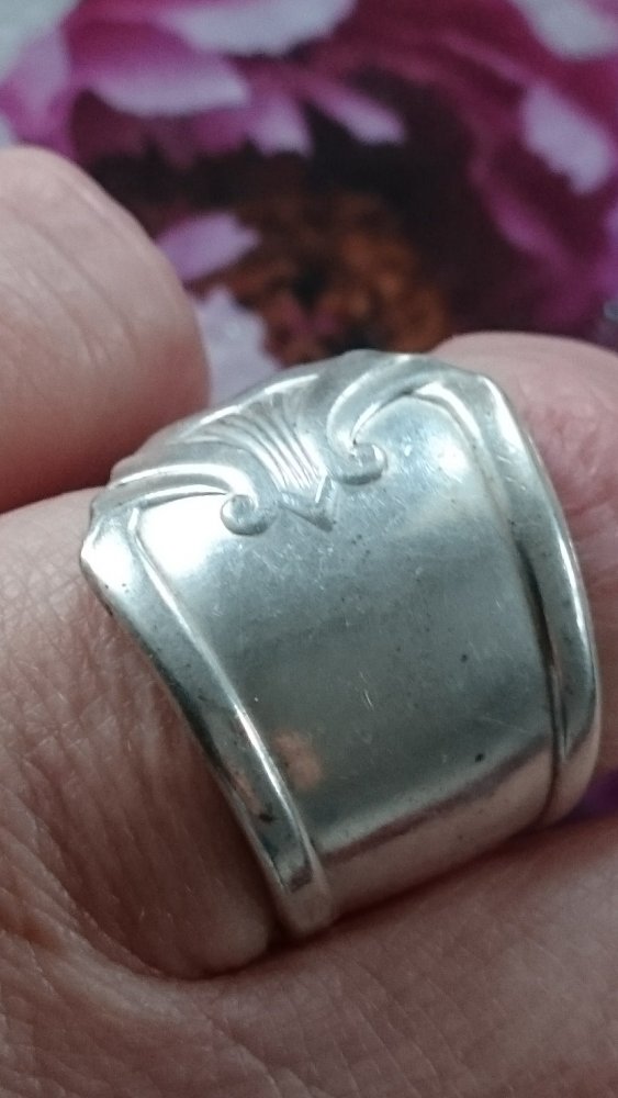 Antiker Ring, echtes Silber