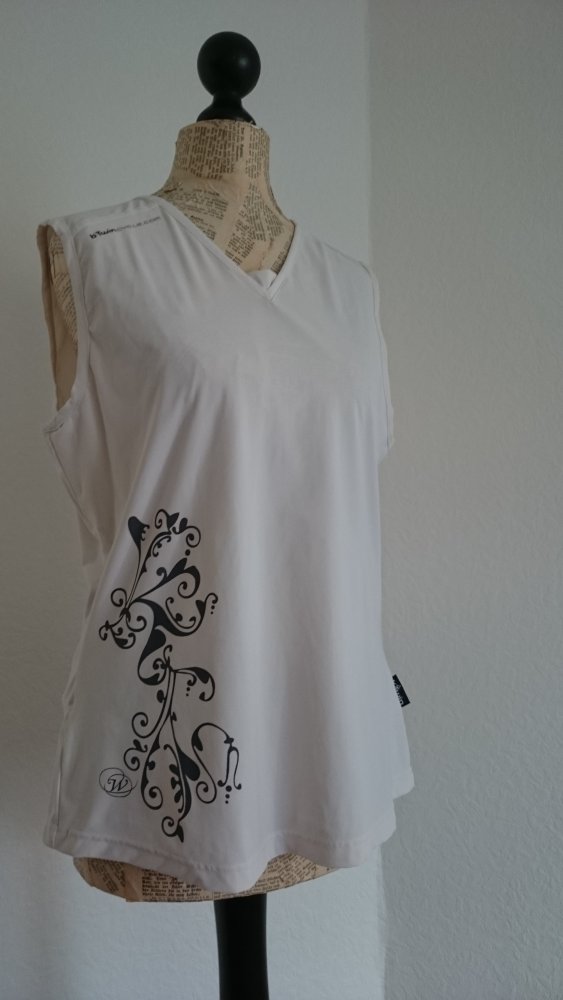 Sport Shirt mit Print, Größe L