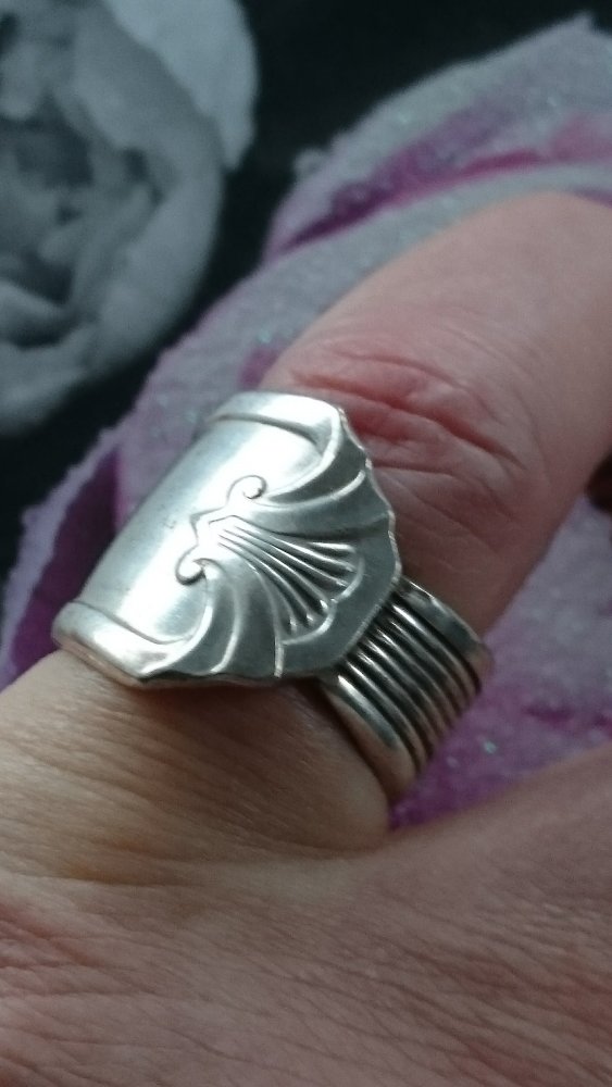 Antiker Ring, echtes Silber