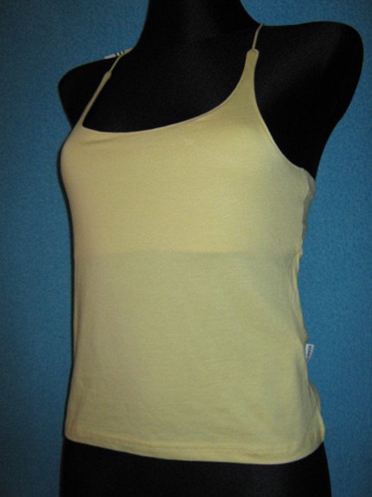 NEU mit ETIKETT * Sexy * Bodycon * Spaghetti- Träger * Top * T- Shirt 