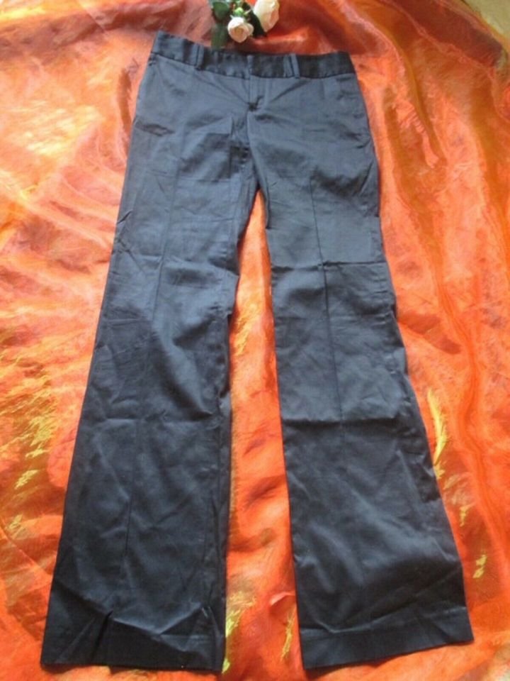 NEU * Edel * sexy * Anzug * Marlene * Schlag * Hose ''ZARA Classic'' Gr. 38- 40/ S- M * schwarz * Gothic *