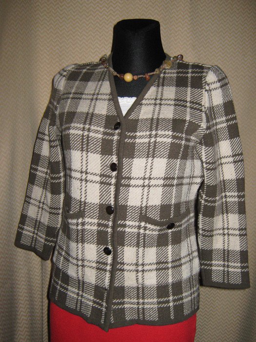 NEU * Holzfäller * Schurwolle * Karo * Jacke 