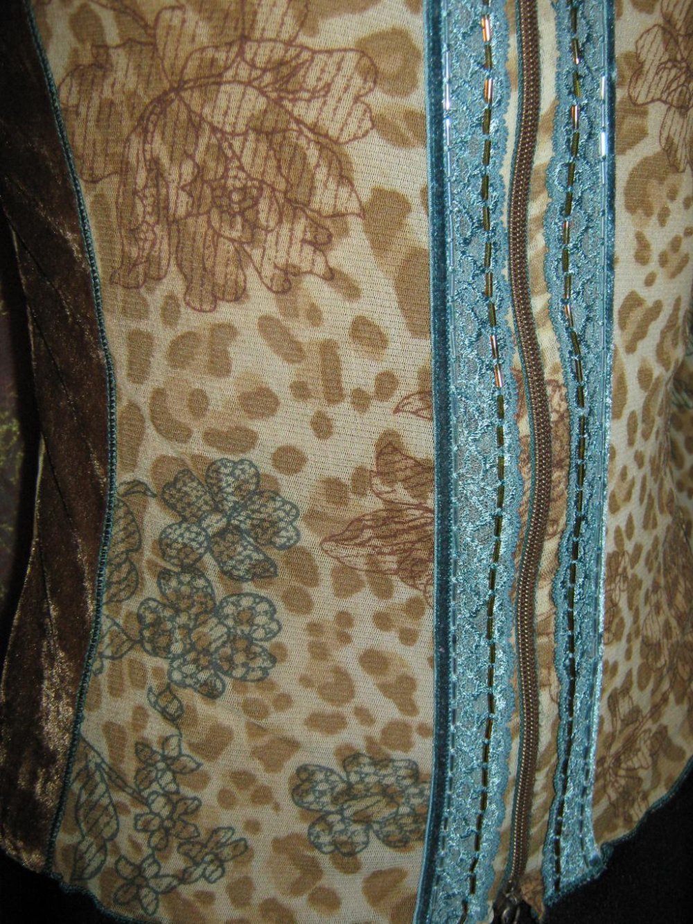 NEU * Lace- Spitze * Leo * Animal- Style * Chiffon * Jäckchen * Jacke * Cardigan * T- Shirt 