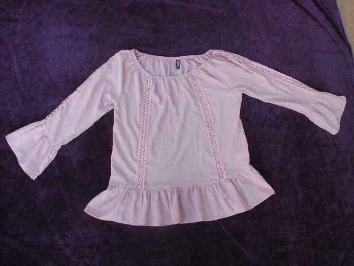 NEU * Carmen * Off Shoulder * Litzen * Spitzen * Volant * Rüschen * Romantik * Baby Doll * Seiden Krepp * Bluse * Tunika 