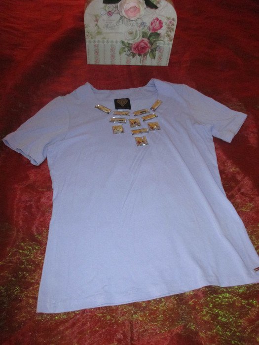 NEU * Sexy * edel * Swarovski * Strass * Kristalle * Kurzarm * T- Shirt 