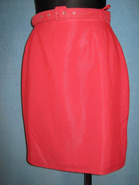 NEUw * Sexy * Original VINTAGE * Etui * Shift * Skirt * High Waist * Mini- ROCK 