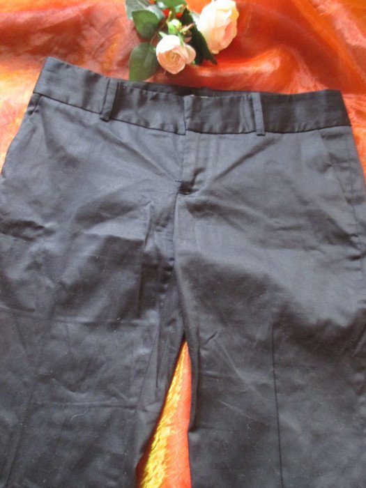 NEU * Edel * sexy * Anzug * Marlene * Schlag * Hose ''ZARA Classic'' Gr. 38- 40/ S- M * schwarz * Gothic *